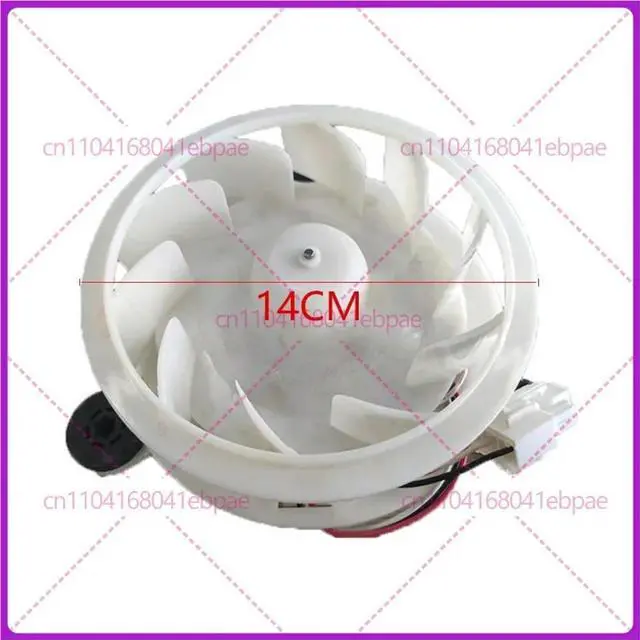 Alt view image 3 of 3 - DA000380401 DOC2768XQEA for Midea MeiLing Athena Dispenser Refrigerator Fan Motor 12V 2.5W 1200r/min Refrigeration Fan