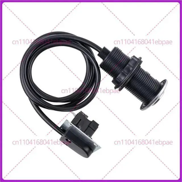 Alt view image 2 of 3 - Button + Air Pipe + Micro Switch 3pcs set for insinkerator food waste processor air switch pneumatic micro-motion 32mm button