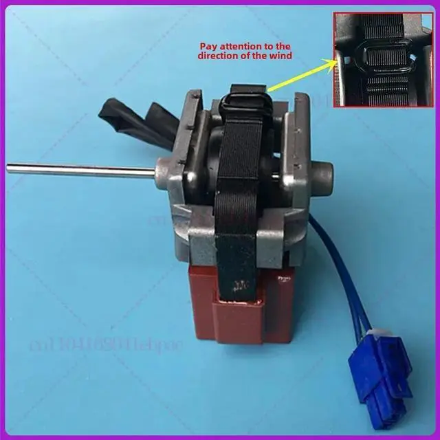 Alt view image 2 of 3 - Multi-brand universal refrigerator fan motor YZF-1-6.5 freezer freezer cooling fan condensing fan motor