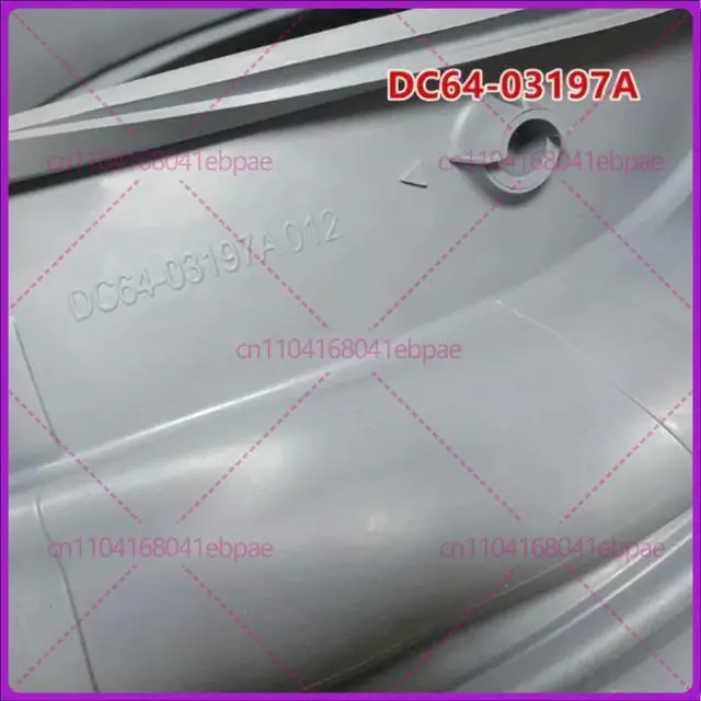 Alt view image 3 of 3 - for drum washing machine door seal DC64-03197A rubber sealing ring