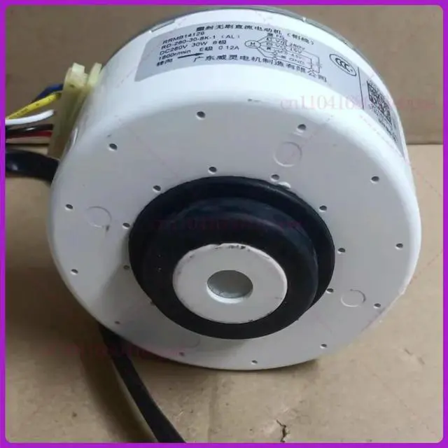 Alt view image 3 of 3 - For Hitachi Air conditioning DC motor Fan RRMB14129 RD-280-30-8K-1 DC280V 30W parts