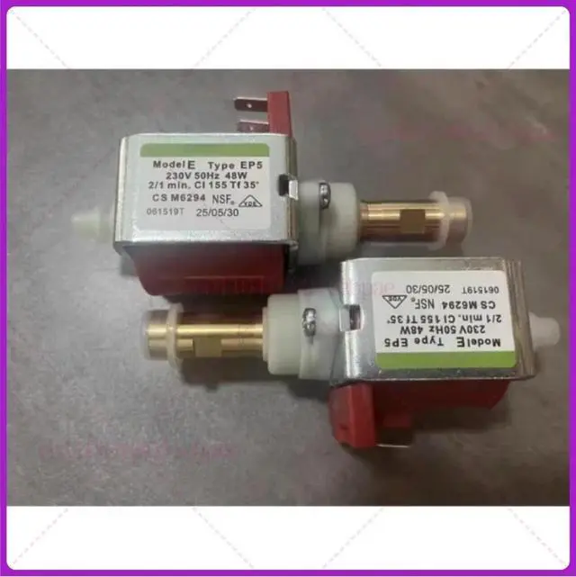 Alt view image 2 of 3 - 1pcs for ULKA Coffee Machine Refrigerator Copper motor EP5 Induction Pump 230V 48W 50Hz