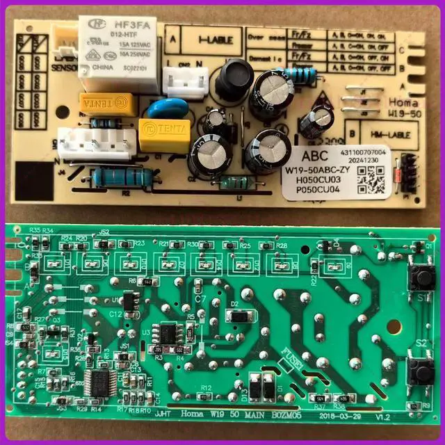 Alt view image 2 of 3 - for Freezer refrigerator motherboard power board W19-50ABC part