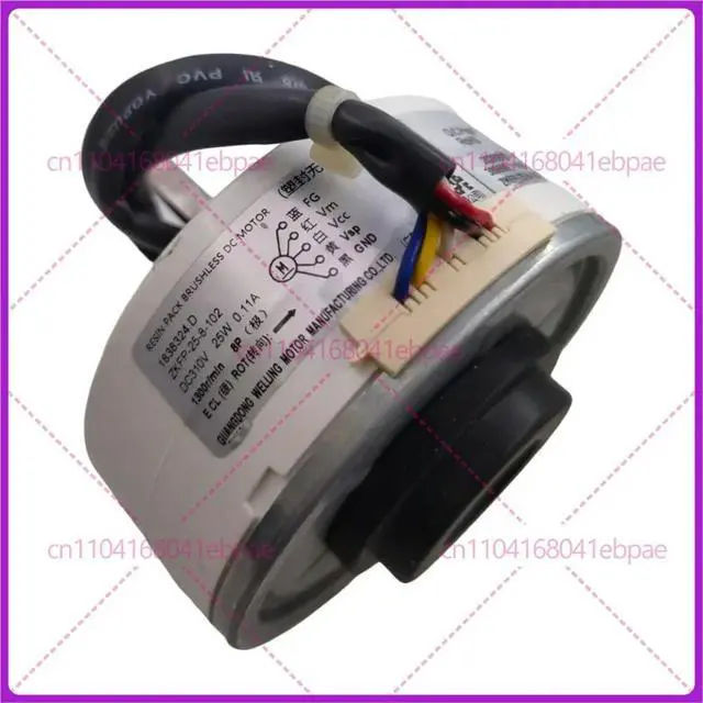 Alt view image 2 of 3 - for Hisense Variable Frequency Air Conditioner 1838324.D Fan ZKFP-25-8-102 Internal Fan Brushless DC Motor
