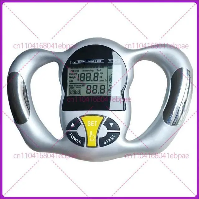 Main image of Hand held fat detector, body fat measuring instrument, body fat scale, bolism, body mass index
