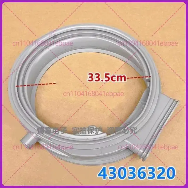 Alt view image 2 of 3 - for Jinling Drum Washing Machine 43036320 Door Seal Rubber Sealing Ring