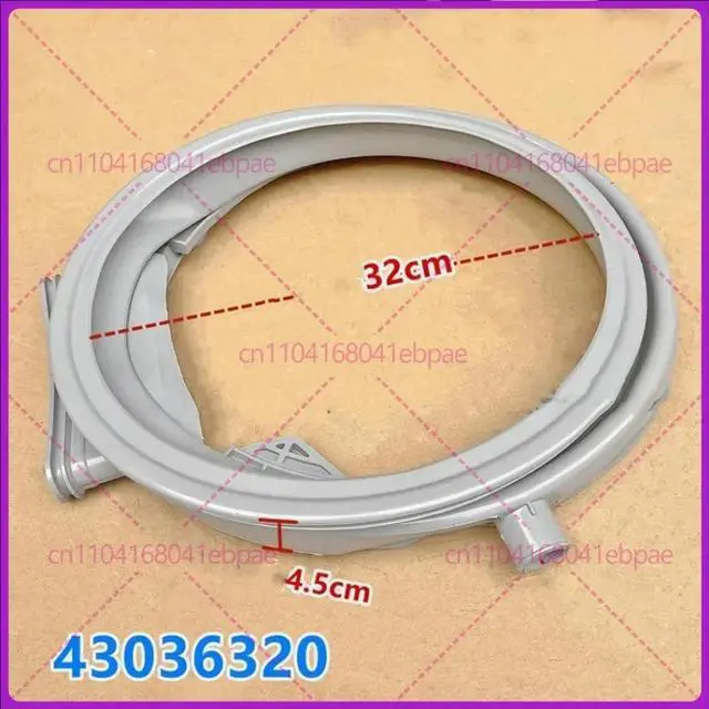 Main image of for Jinling Drum Washing Machine 43036320 Door Seal Rubber Sealing Ring