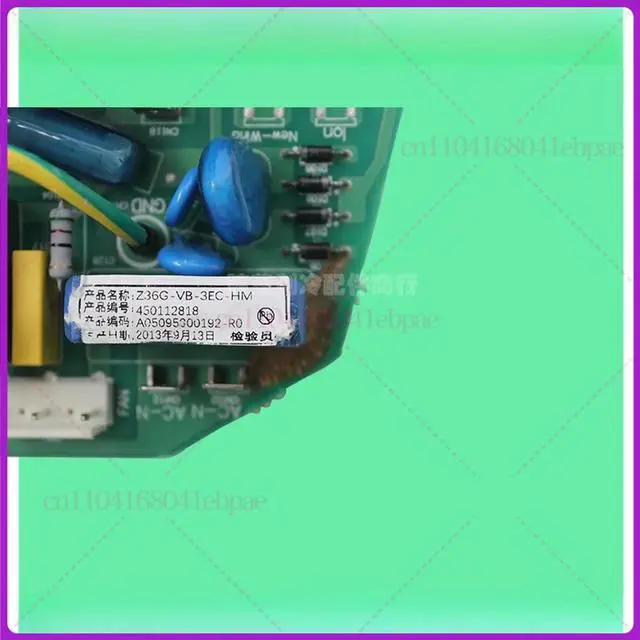 Alt view image 3 of 3 - For Chigo air conditioning main board PU726aZ004-P circuit board Z36G-VB-3EC-HM computer board second-hand