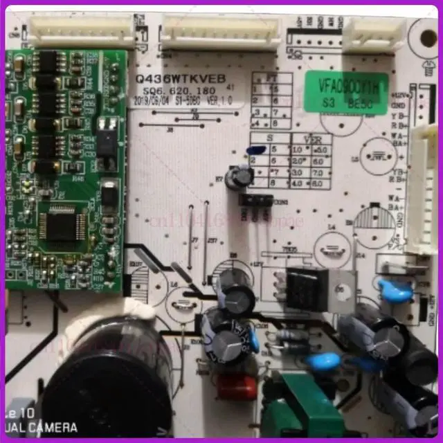 Alt view image 2 of 2 - For Yunmi refrigerator main board BCD-408WMLA power conversion computer board, main control board Q436WTKVEB