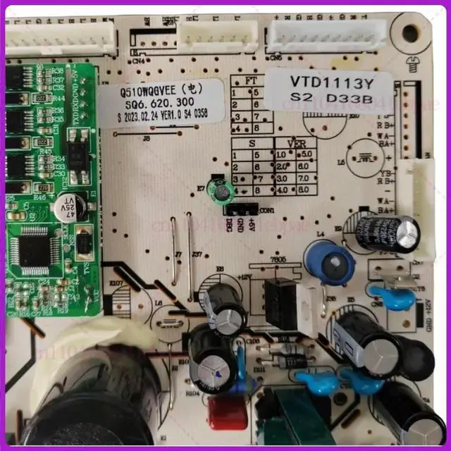Alt view image 2 of 3 - For Yunmi refrigerator main board BCD-502WGLAZ02A variable frequency integrated power board Q510WQGVEE