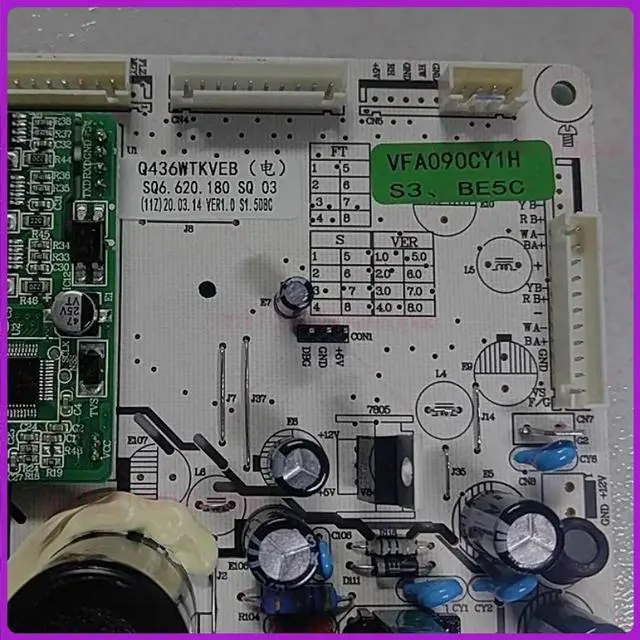 Alt view image 2 of 3 - For Yunmi, Shuanglu, refrigerator main board BCD-412WMLA power conversion computer board, main control board Q436WTKVEB