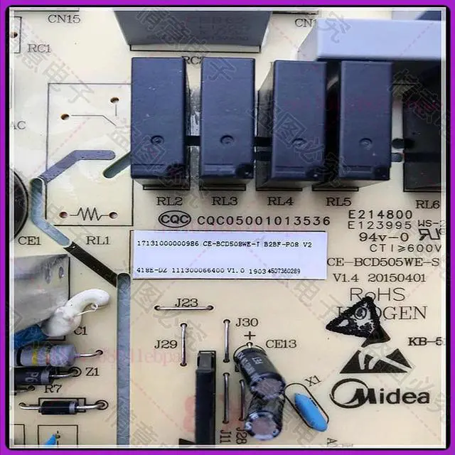 Alt view image 2 of 3 - For Midea refrigerator 17131000000986 main board display board