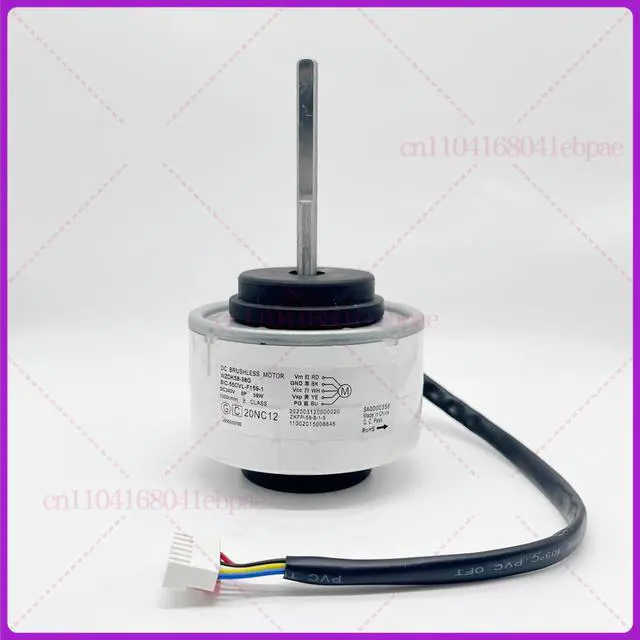 Alt view image 3 of 3 - WZDK58-38G Air Conditioning Motor DC Fan Motor For Midea Air Conditioner Indoor Unit DC310V 58W 1350r/min SIC-55CVL-F159-1