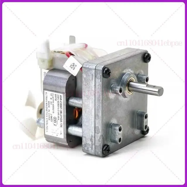 Alt view image 3 of 3 - Cust P/N 4000219 220V 9RPM AMI-C8087-3BL01GA-124 Chain Motor For Antunes Roundup B3715UI-095 HATCO Bread Toaster Replacement