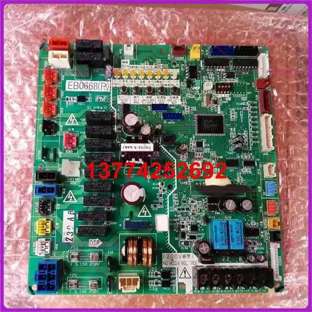 Alt view image 2 of 3 - for Daikin Air Conditioner External Motherboard EB0668 Main Control Board RHXYQ10PY1 RZP450PY1 Computer Board