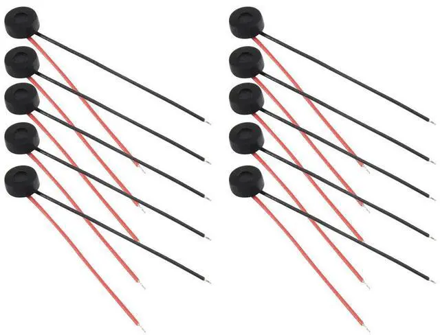 Alt view image 3 of 6 - 10pcs Electret Condenser MIC 4mm x 2mm for PC Phone MP3 MP4