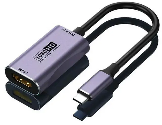 Main image of For Phone Tablet Projector Camcorder MINI To -Compatible Adapter Cable 4K Video Capture Card For Vlog Filmmaker DSLR