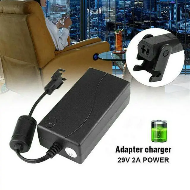 Alt view image 3 of 6 - 29V/AC/DC Power Supply Electric Recliner Sofa Chair Adapter Transformer Tool -US Plug