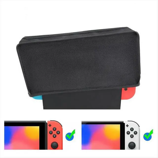 Alt view image 3 of 6 - Style Cover for & OLED Game Console Dust Proof Cover Protector for Games Gaming Accessories