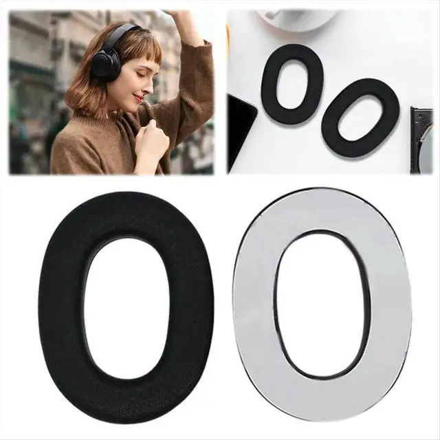 Alt view image 3 of 3 - Replacement Ear Pads for WorkTunes Hearing Protector - Headset Earpads Repair Kit