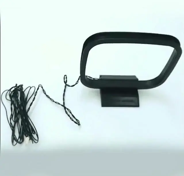 Main image of 1PCS FM AM Loop Antenna for Receiver with 3-Pin Mini Connector for Chaine Stereo AV Receiver Systems