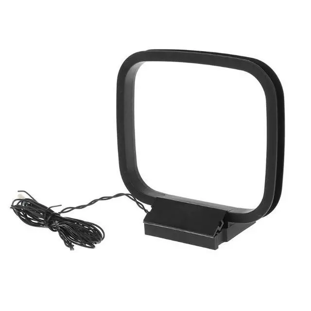 Alt view image 3 of 6 - 1PCS FM AM Loop Antenna for Receiver with 3-Pin Mini Connector for Chaine Stereo AV Receiver Systems