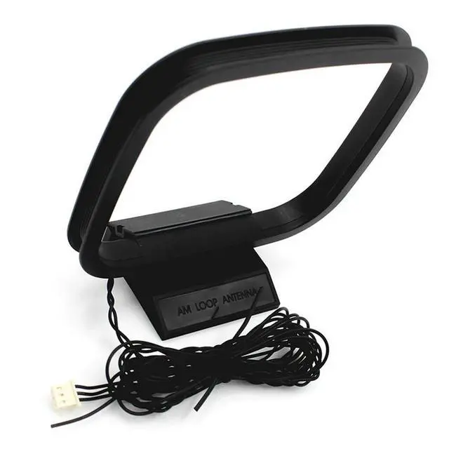 Alt view image 2 of 6 - 1PCS FM AM Loop Antenna for Receiver with 3-Pin Mini Connector for Chaine Stereo AV Receiver Systems