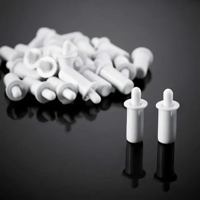 Alt view image 2 of 3 - Plastic Shutter Pin 40Pcs Shutter Repair Pin Set Spring Loaded Repair Pin Replacement Shutter Pin Tools Louvers
