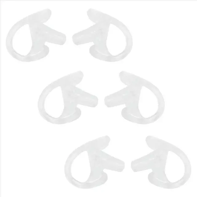 Alt view image 3 of 3 - Soft Radio Earmold Replacing Earpiece Insert Acoustic Coil Tube Audio Kits Headphone Accessories L