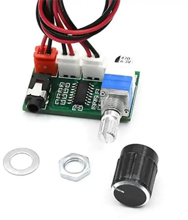 Main image of 2X3W PAM8403 2.0Ch AUX Mini Digital Dual Channel Audio Amplifier 3W + 3W DIY Speaker USB 5V Small Stereo Amp