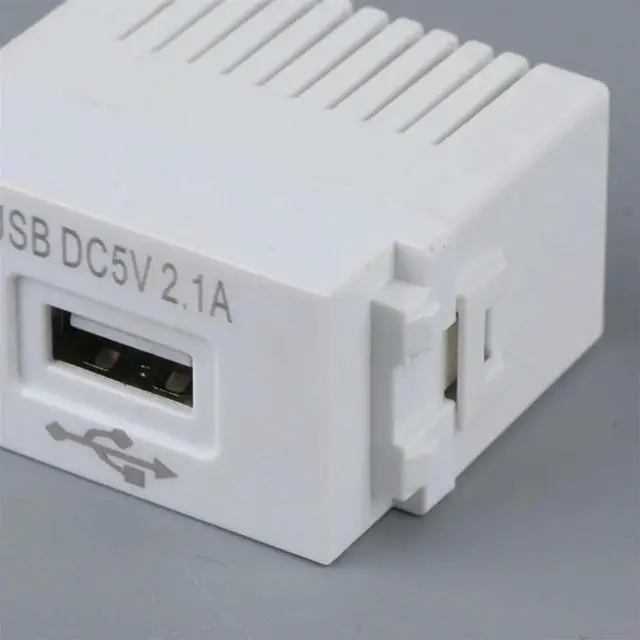 Alt view image 3 of 6 - Mobile Phone Charging Panel USB Power Module 220V Socket 5V Transformer 2.1A USB Charging Power Socket Switching Adapter