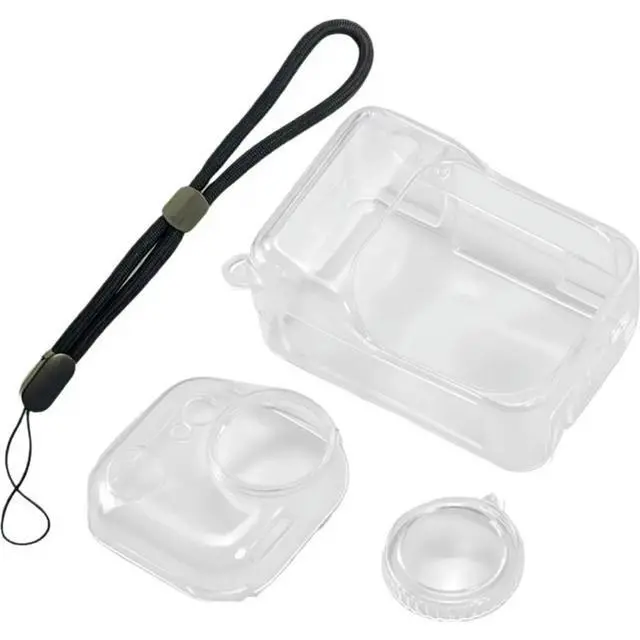 Alt view image 2 of 6 - Camera Case for GO Ultra,Shockproof Anti-Slip Silicone Protective Cover with Lens Cap,Action Camera Accessories