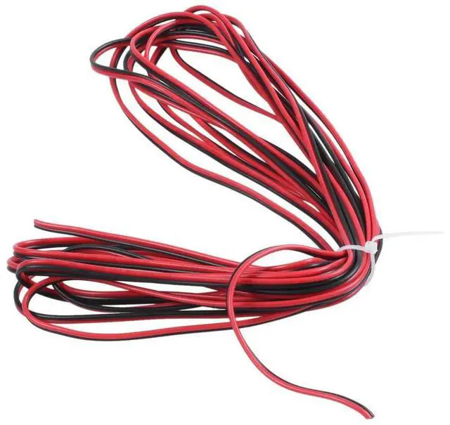 Alt view image 2 of 6 - 5M 22AWG Red Black Dual Core Electric Cable Wire for Car Auto Speaker