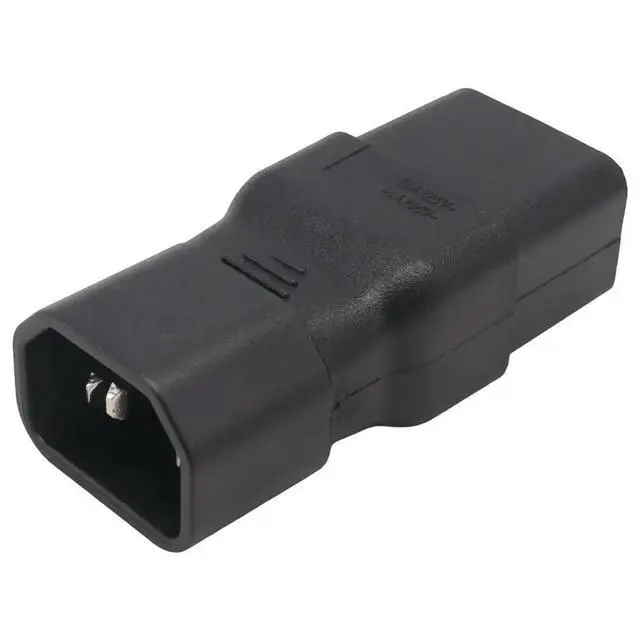 Alt view image 3 of 6 - PDU UPS Power IEC Male C14 to Female C19 Adapter IEC C19 to C14 Connector