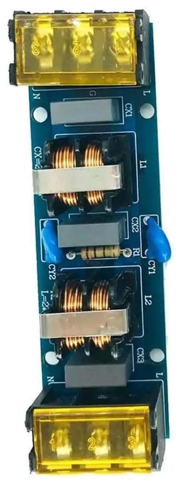 Main image of High Frequency Two-Stage Power Low-Pass Filter Board 6A for Power Supply Amplifier PCB Electrical Access Filter