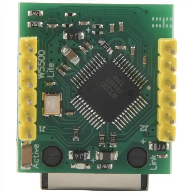 Alt view image 3 of 6 - W5500 Ethernet Network Module SPI Interface Ethernet/IP Protocol Compatible WIZ820Io