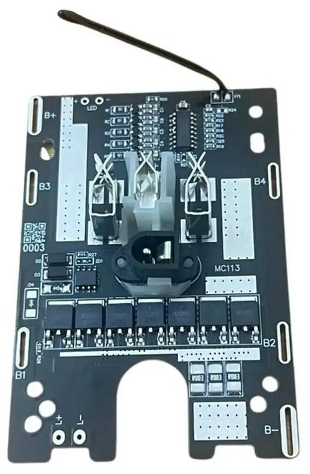 Alt view image 2 of 3 - For DartA3 Power Tools 21V 100A Protection Circuit Board Protection Board with Equalizer Circuit