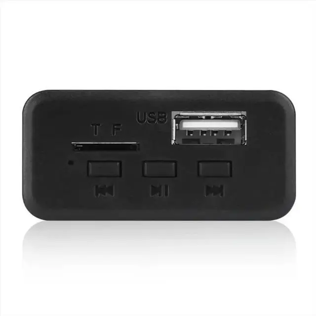 Main image of Upgrade Bluetooth 5.0 Car Radio MP3 Player 5V 12V WMA Decoder Board Audio Module FM TF USB 3.5mm AUX for Cars Silver