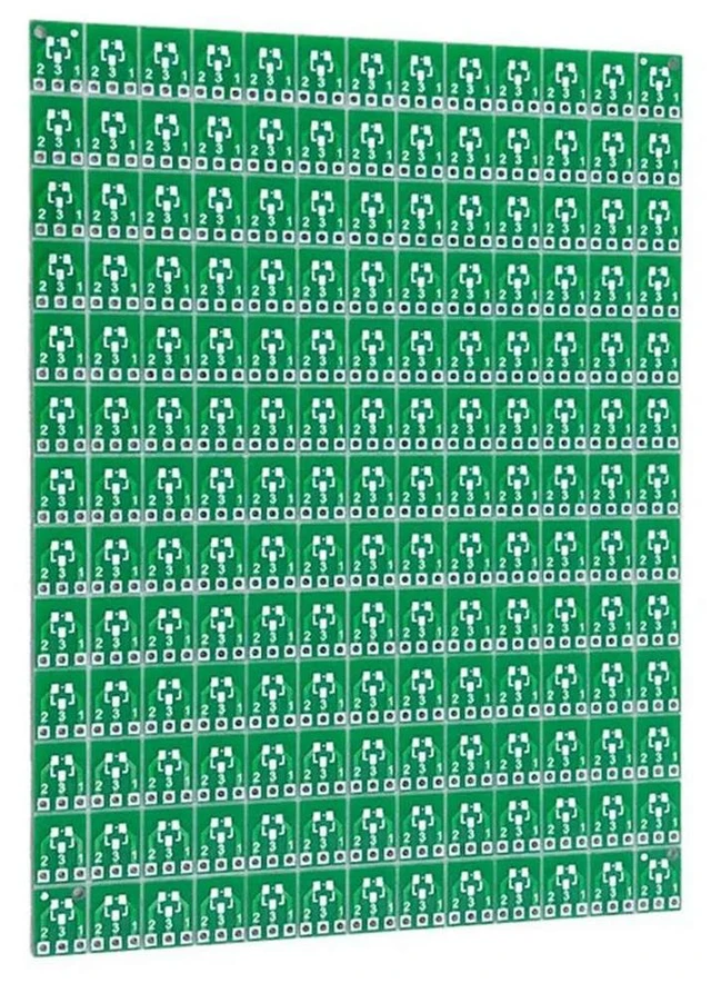 Alt view image 2 of 6 - SOT23 SOT23-3 Turn SIP3 Double-Side SMD Turn To DIP SIP3 Adapter Converter SOT SIP IC Socket PCB Board Diy Kit
