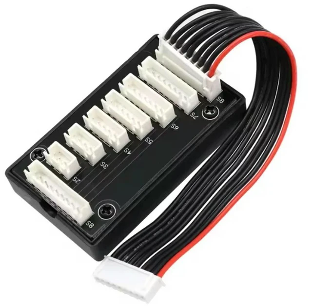 Alt view image 2 of 6 - 2-8S Lipo Charge Balance Board Expansion Charger Adapter RC LiPo Charge Parallel Charging Adapter Board