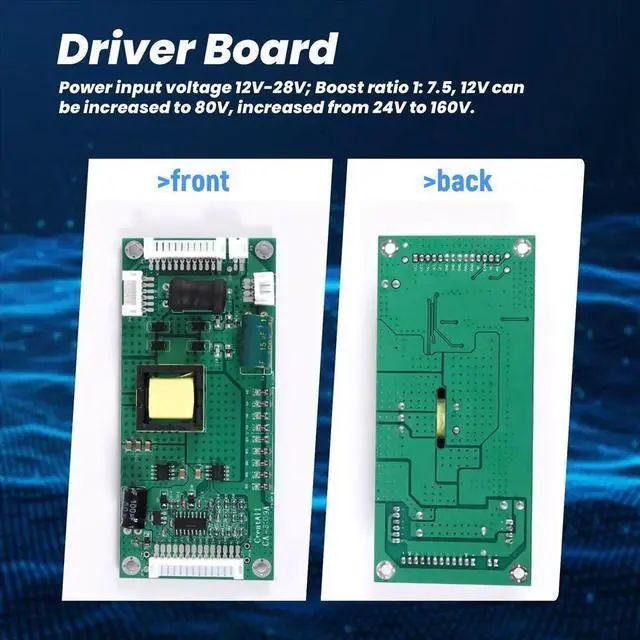 Main image of 10-65 Inch LED LCD Backlight TV Universal Boost Constant Current Driver Board Converters Full Bridge Booster Adapter