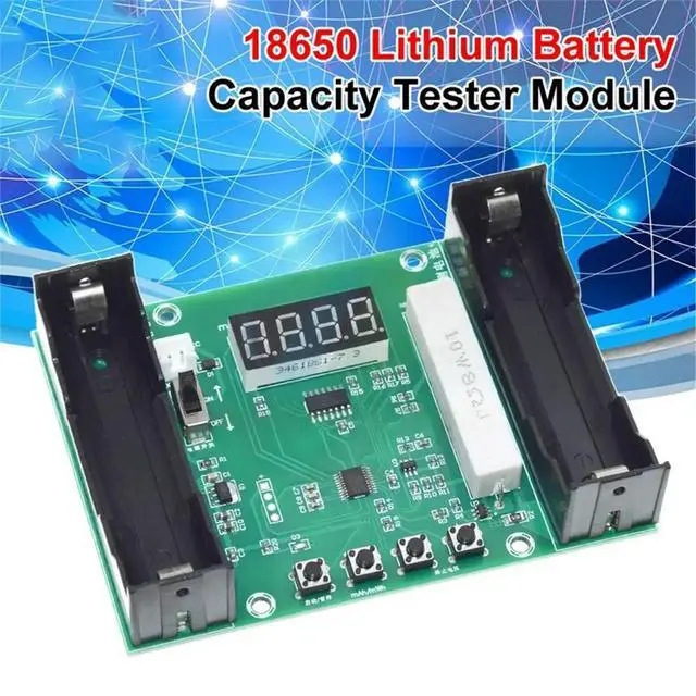 Alt view image 3 of 3 - XH-M240 Capacity Tester for Lithium, Voltage Indicator Module MaH/MwH