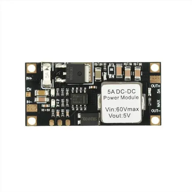 Alt view image 2 of 3 - DC-DC 6.5V-60V to 5V Voltage Stabilizing Step-Down Module Mini-Low-Profile Converter Power Supply