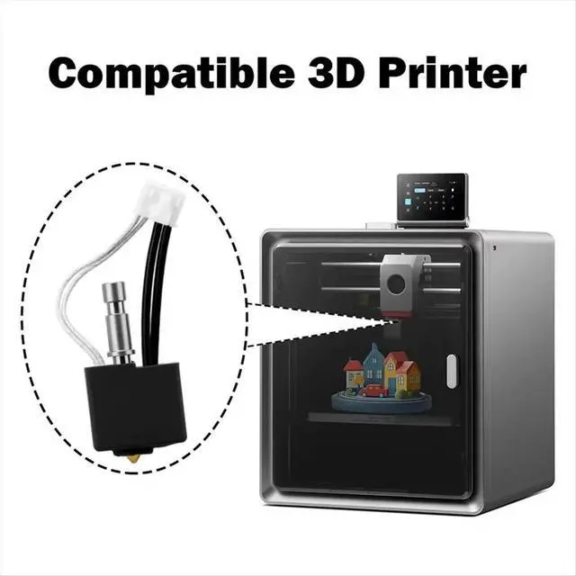 Alt view image 3 of 3 - For S1C Hotend S1 Combo Hot End Kit for S1 Nozzle Print Head