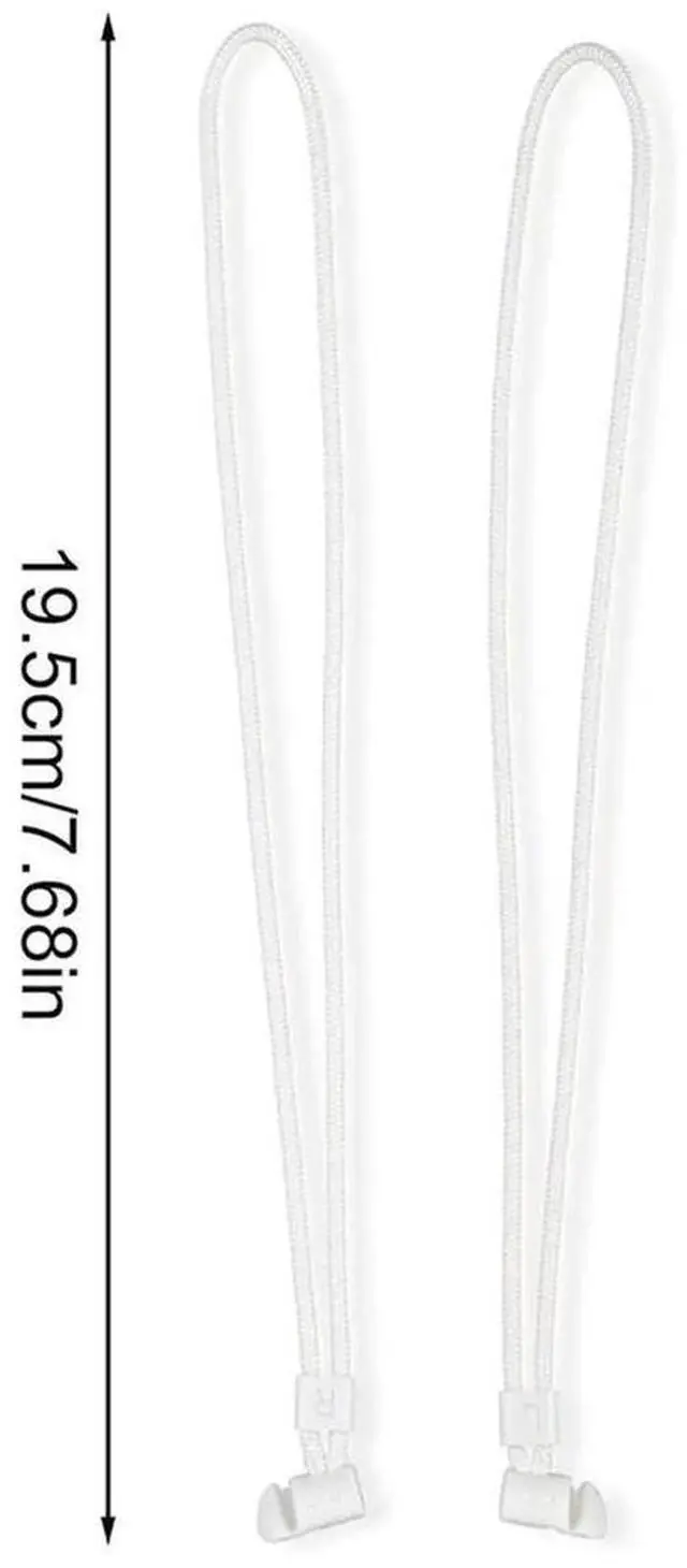 Main image of Controller Strap for , White Replacement Wrist Straps Adjustable Hand Straps Easy Attach Wrist Lanyards