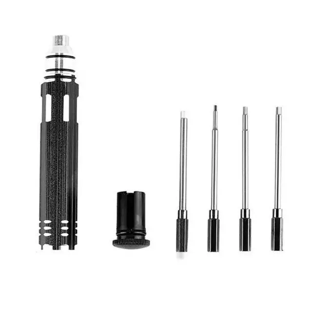 Alt view image 2 of 6 - 4 in 1 Hexagon Socket Screwdriver Set Hex Driver H1.5 H2.0 2.5 H3.0mm Modeling Making Tools for RC Plane