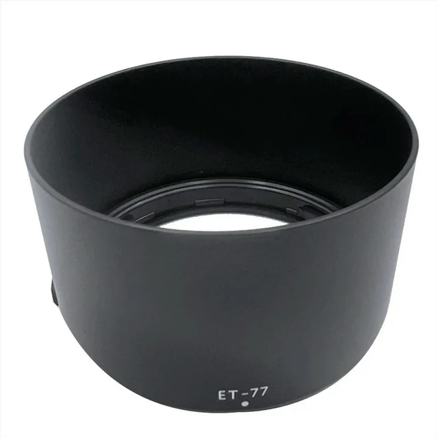 Alt view image 2 of 6 - ET77 Lens Hood Circular Sunshade Replace ET-77 for 85Mm F/2 Macro is STM, 85 mm F2 MACRO is STM