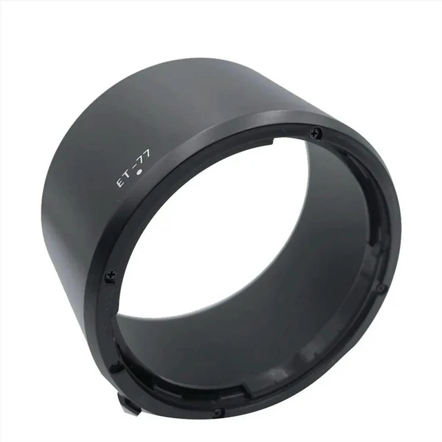 Alt view image 3 of 6 - ET77 Lens Hood Circular Sunshade Replace ET-77 for 85Mm F/2 Macro is STM, 85 mm F2 MACRO is STM