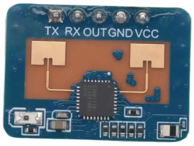 Alt view image 3 of 6 - 24G mmWave LD2410C Human Presence Radar Sensor Motion Detection Module