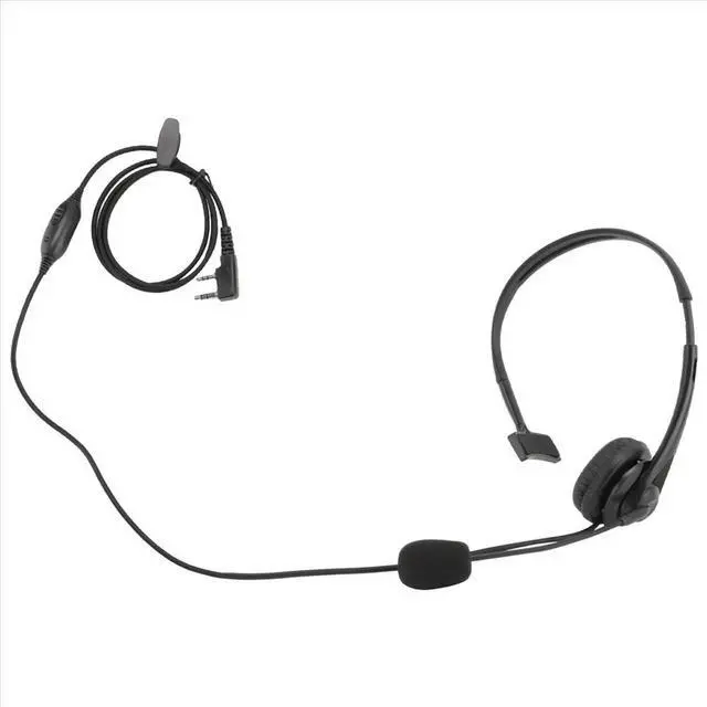 Alt view image 3 of 6 - 2 PIN PTT Mic Headphone Headset for UV5R 5R/888S